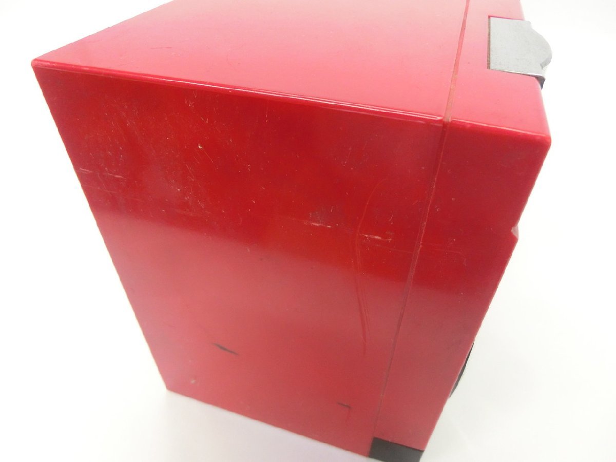 N2-0132 昭和レトロ SANYO サンヨー MR-FF8 R レッド 赤系 ステレオ