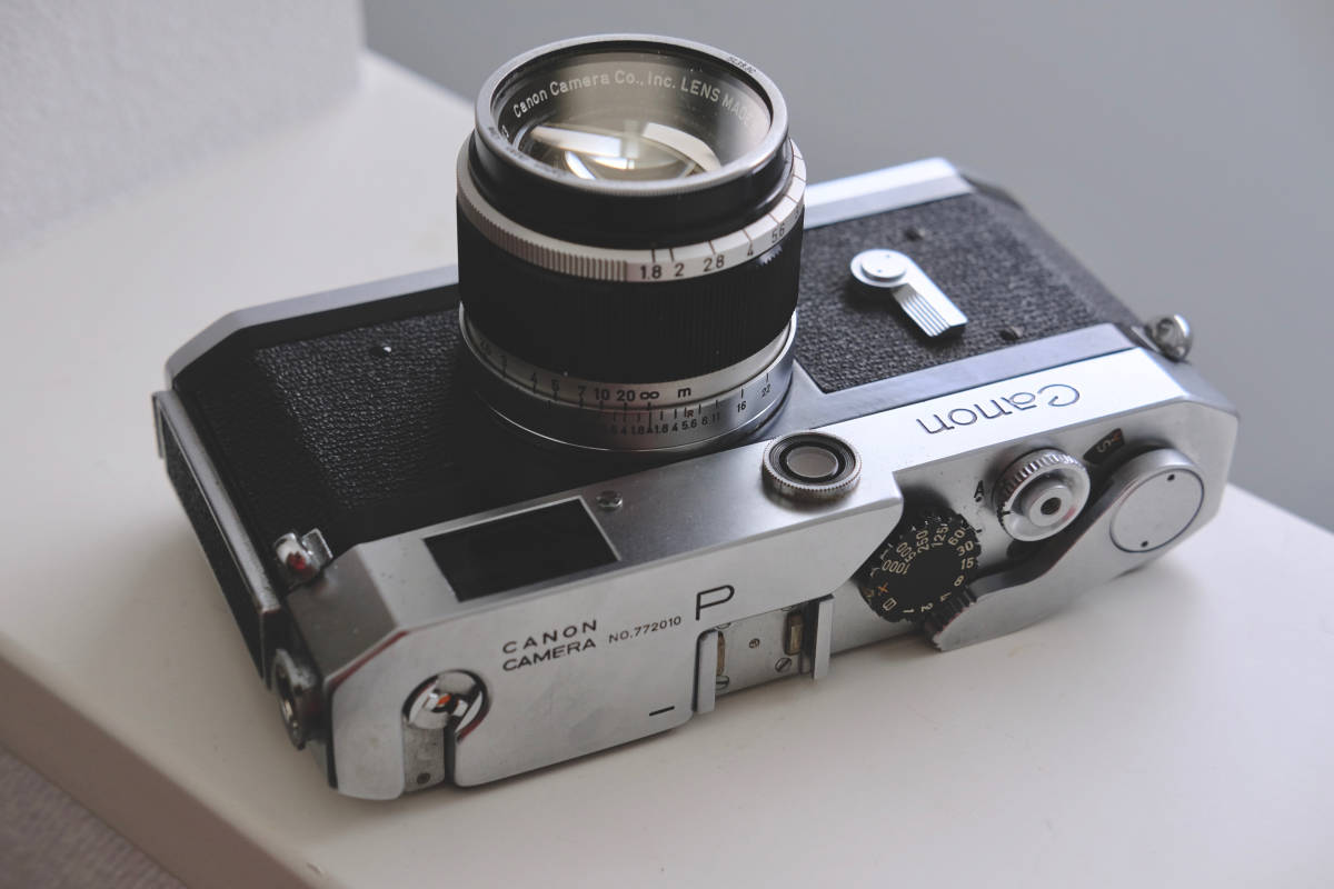 Canon P 実用品 レンズ付属 50mm F1.8 レンジファインダー L39マウント