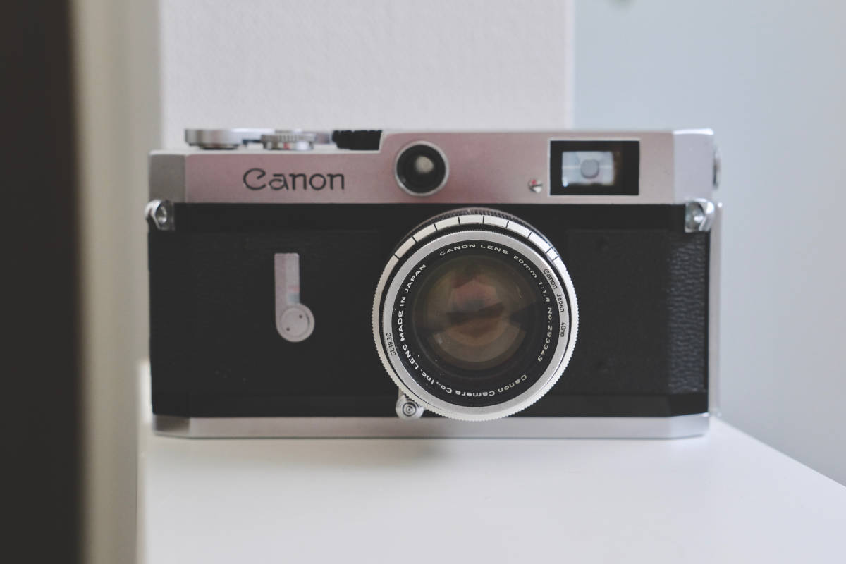 Canon P 実用品 レンズ付属 50mm F1.8 レンジファインダー L39マウント