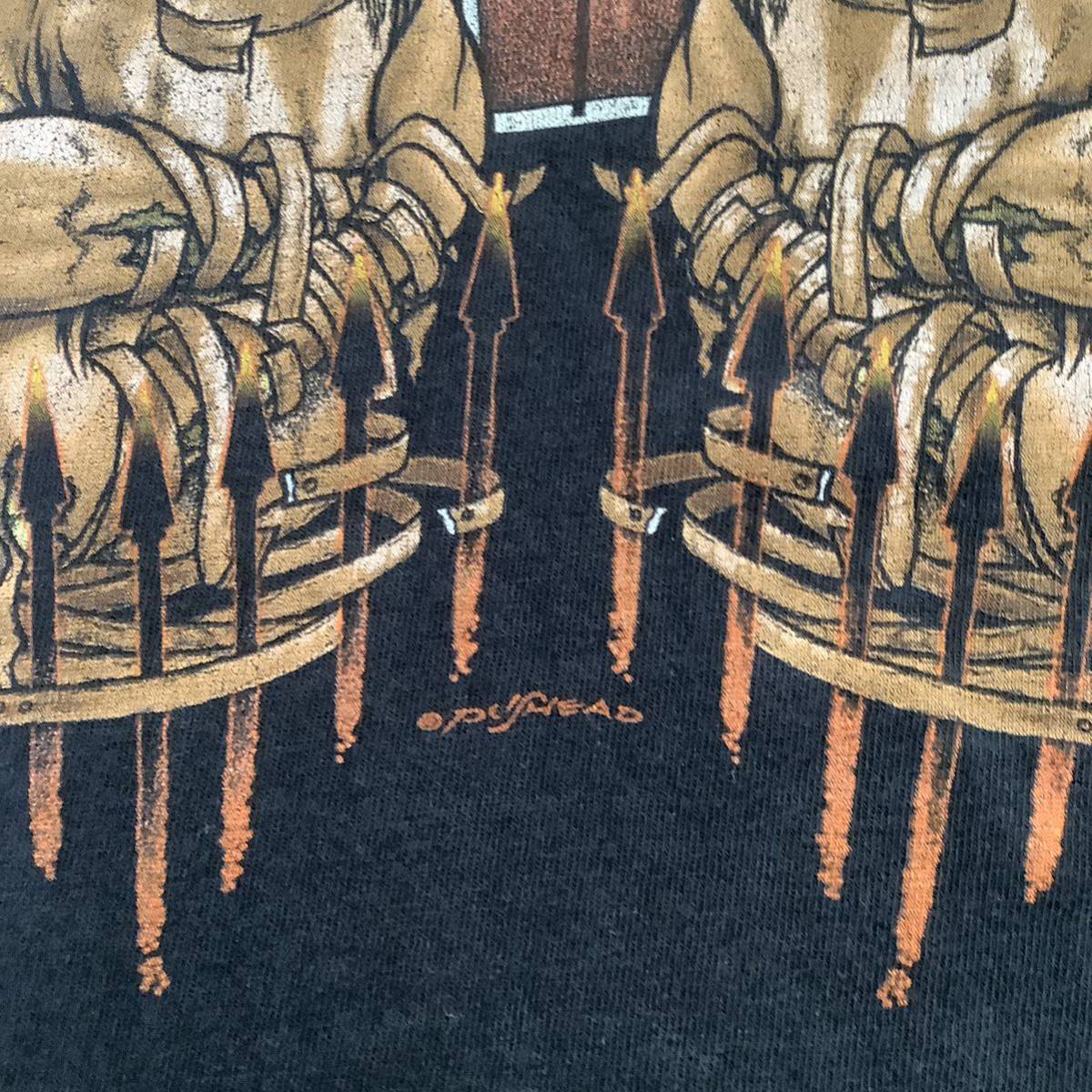 激レア! 2000 Metallica Pusheadデザイン! ヴィンテージ Tシャツ GIANT 