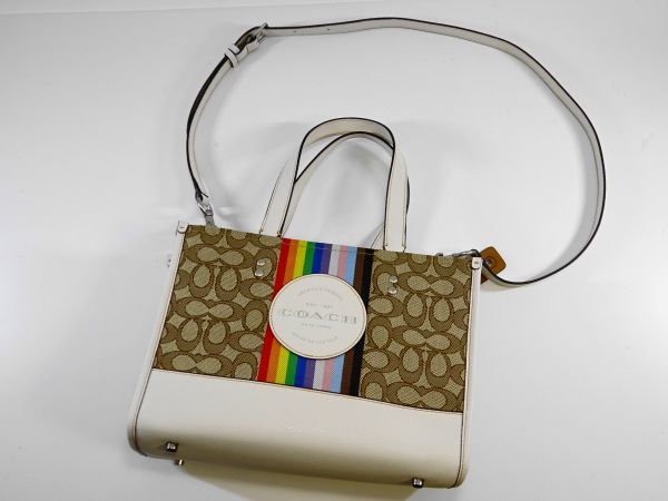 新品 未使用 248 f】 COACH コーチ ショルダー トートバッグ 