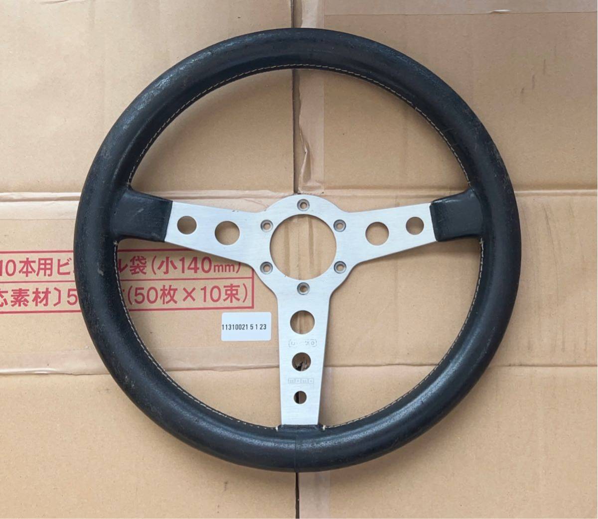 当時物 MOMO モモ プロトタイプ 旧車 MOMO モモ 当時物 BLACK パーツ 中古