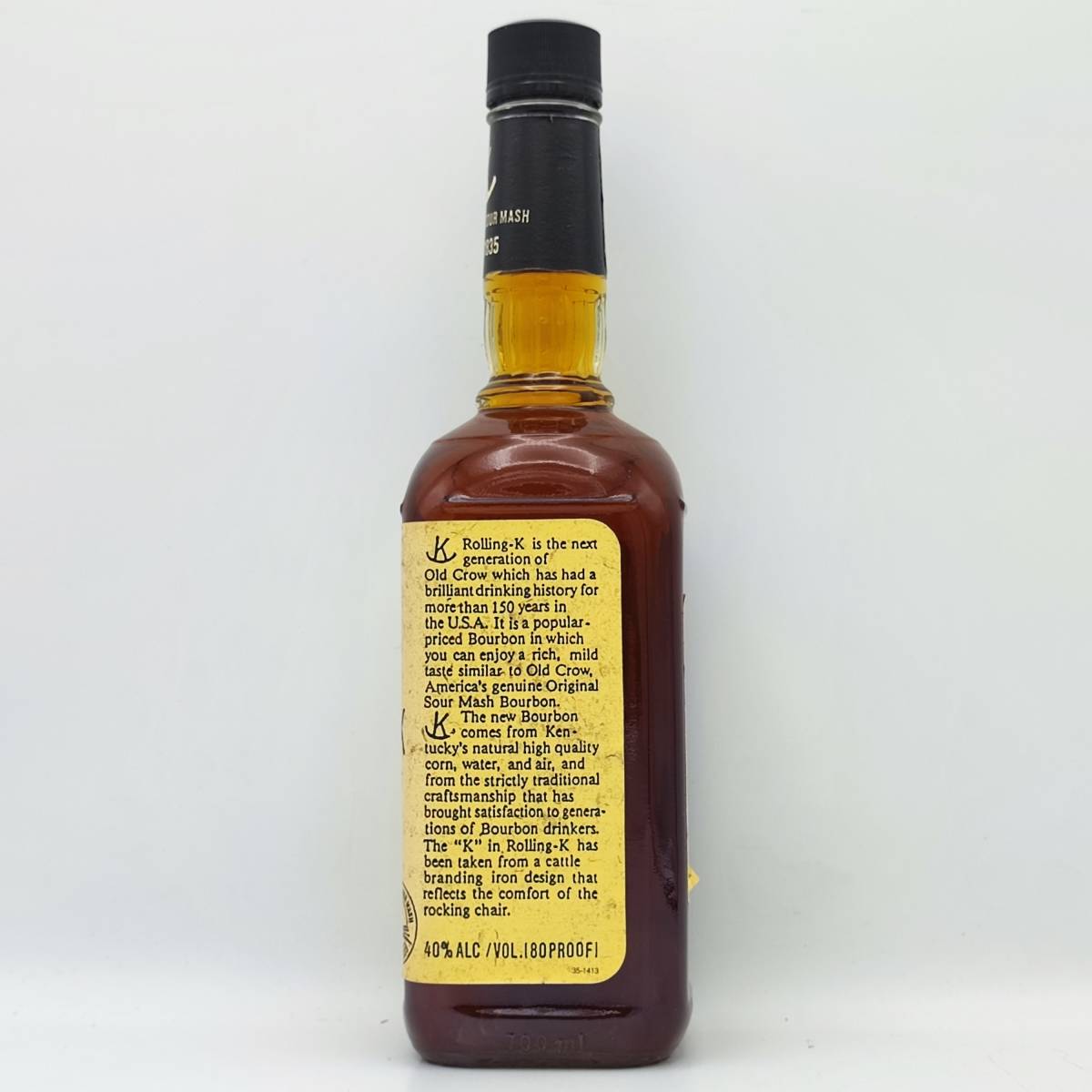 ROLLING-K BOURBON WHISKY オールドクロウ ローリングK バーボン