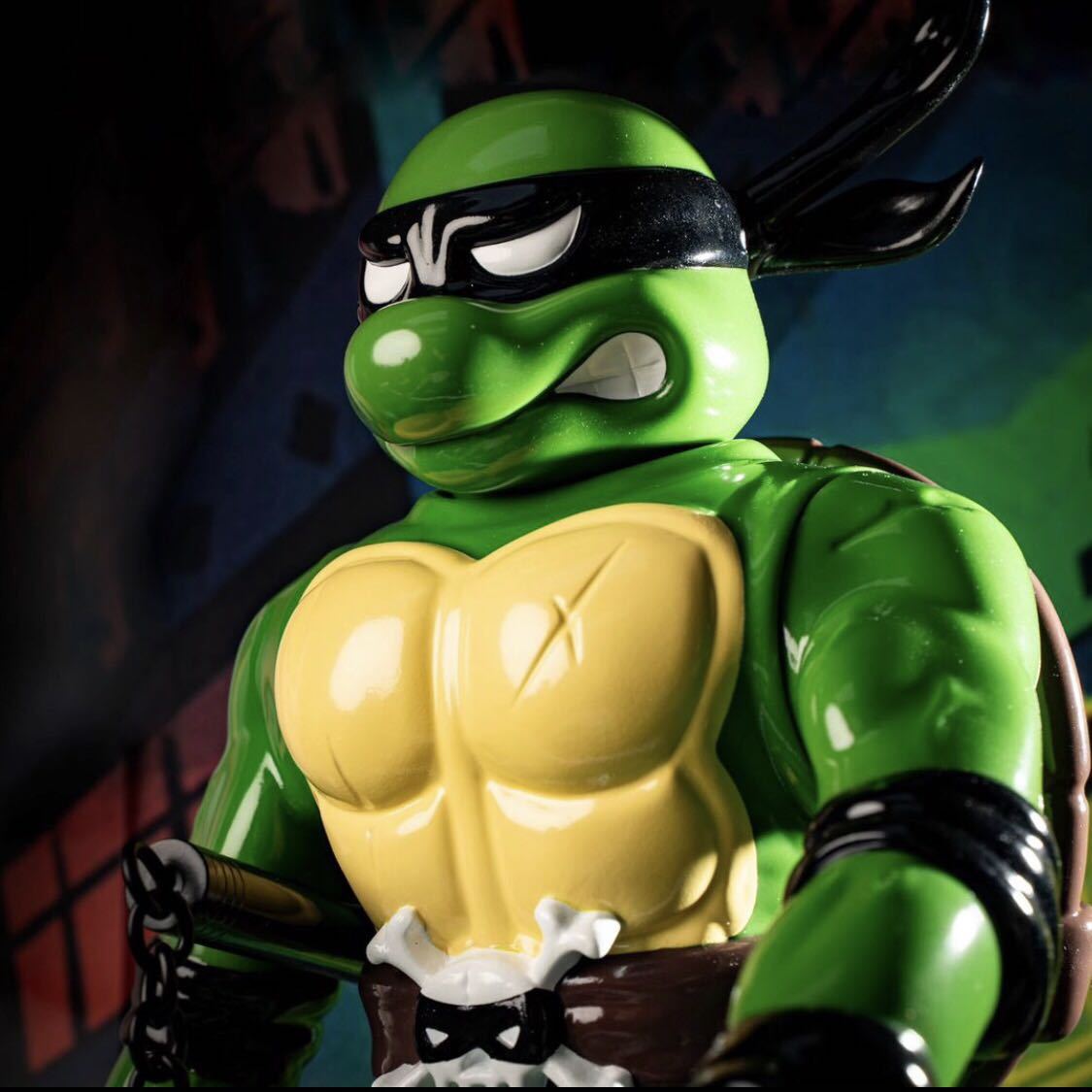 TMNT Michelangelo タートルズ リアルヘッド Unbox Teenage Mutant