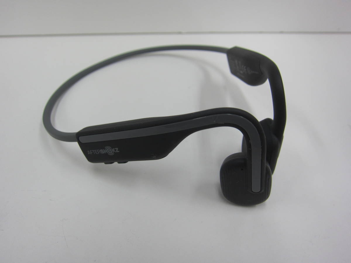 7E193EZE◎After Shokz アフターショックス AS660 骨伝導イヤホン ワイヤレスイヤホン　Bluetooth◎中古品