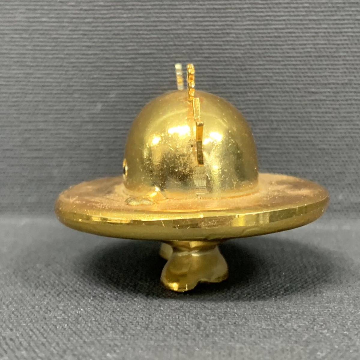 Y 当時物 つくば科学万博 '85 グッズ コスモ星丸 置物 金属製