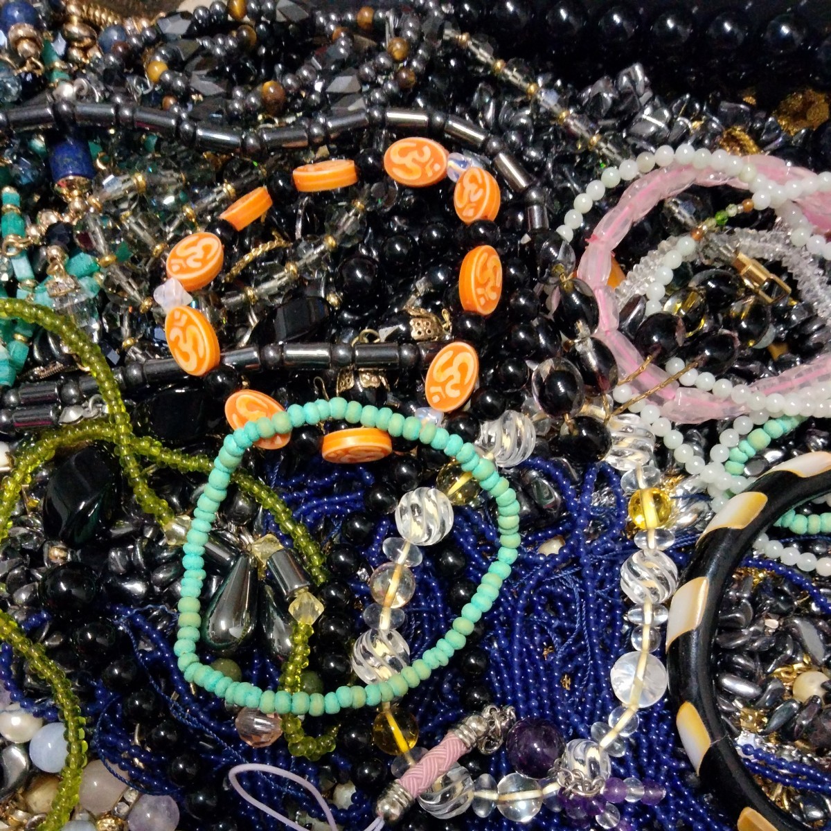 アクセサリー 天然石 まとめて 約5.0kg