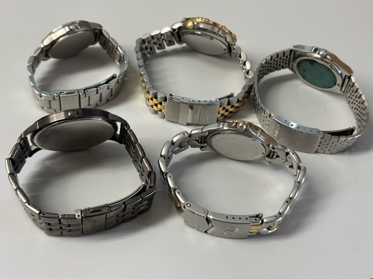 1円〜メンズ腕時計 クォーツ SEIKO / CITIZEN / agnes b. 他 まとめ