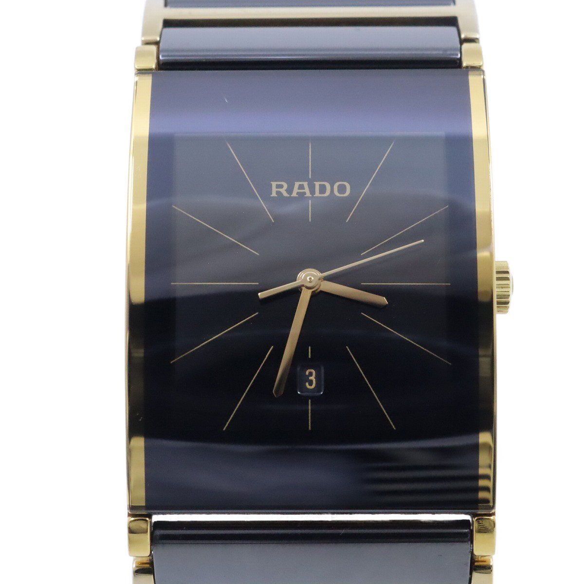 ラドー ダイヤスター インテグラル クォーツ メンズ 腕時計 セラミック