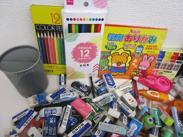 8093REZ◎文具大量まとめ約19kgセット ボールペン・シャープペン