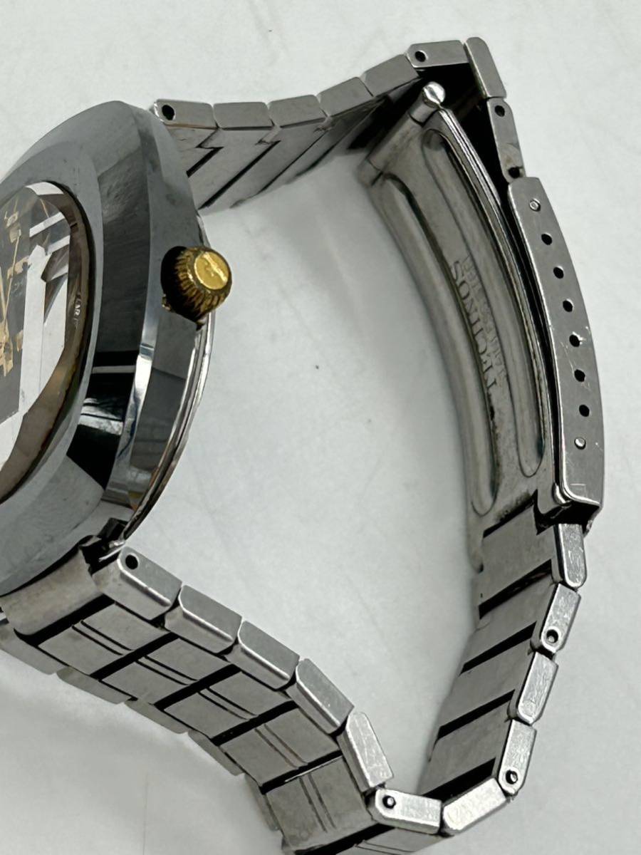 ジャンク品 TECHNOS テクノス HAWK Borazon ボラゾン 自動巻き メンズ