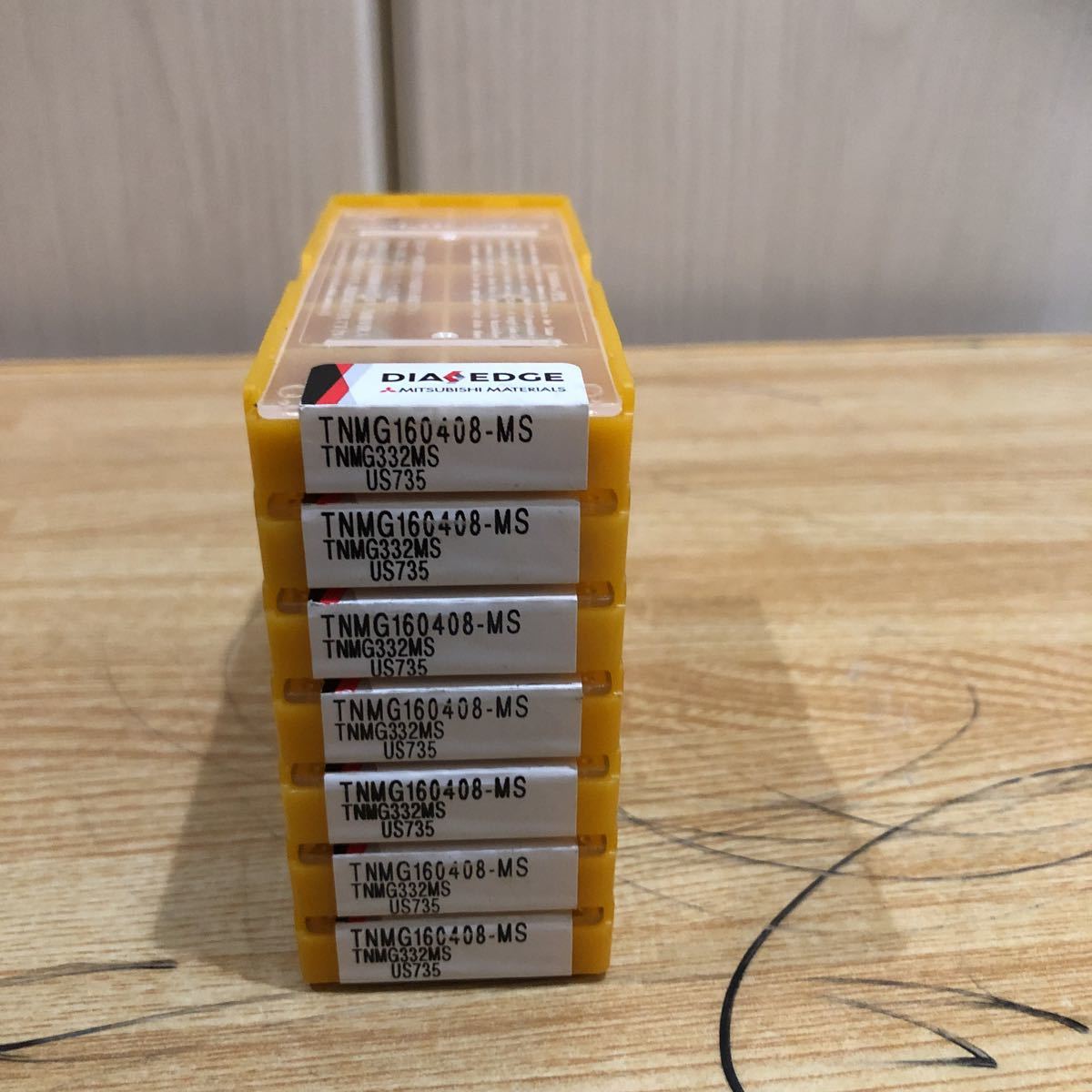 チップ 旋盤 TNMG160408-MS/TNMG332MS/US735/7個