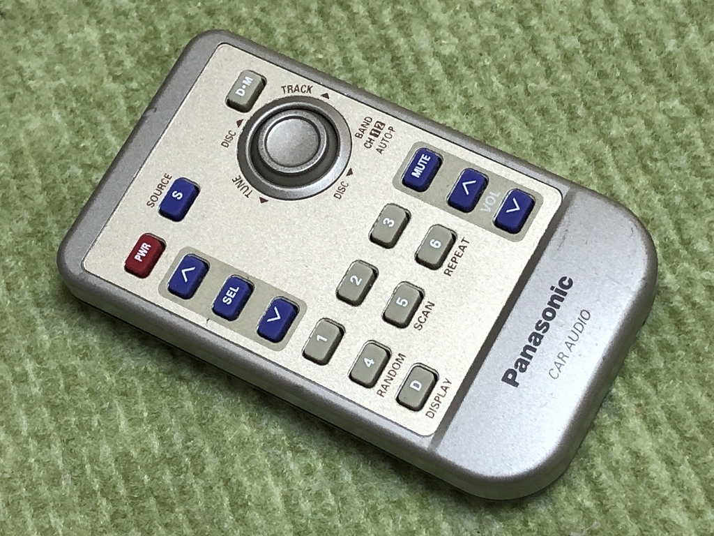 CQ-TX5500D CQ-VX5500 YEFX9992594 Panasonic カーオーディオリモコン