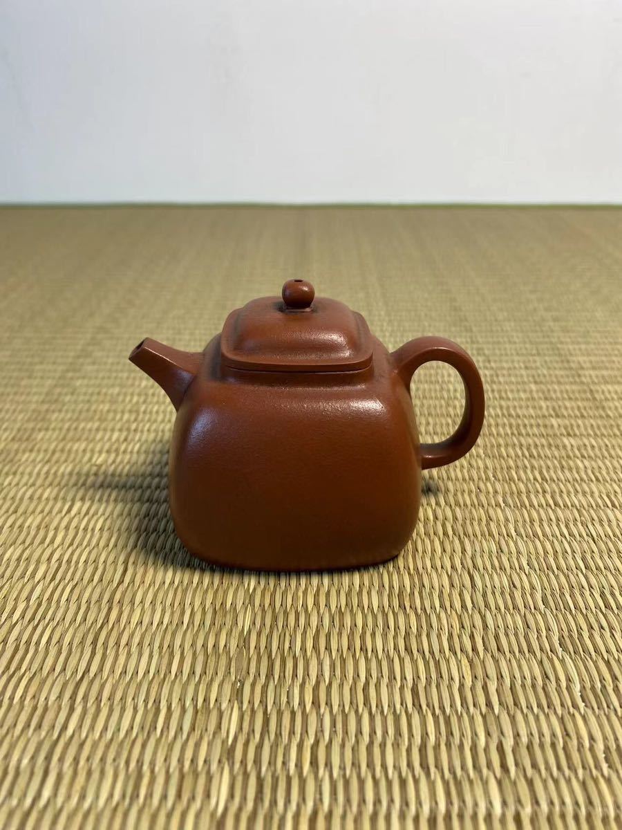 旧家蔵出 陶磁器 紫泥 朱泥 急須 唐物 時代物 茶壷 煎茶道具 中国宜興