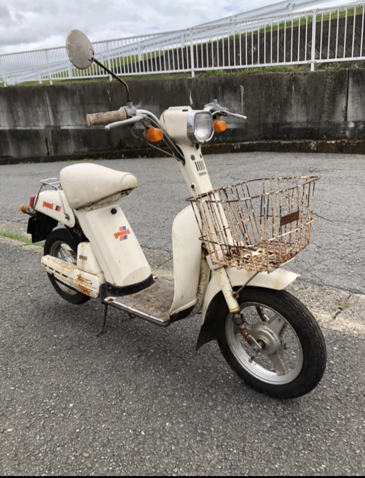 ヤマハ　パッソル　書類付レストアベース車　和歌山〜