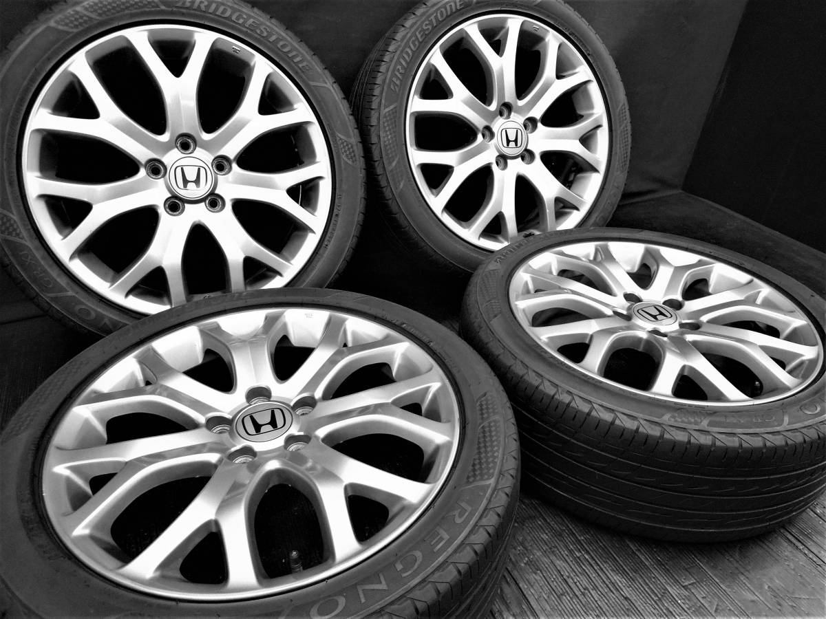極上品 ホンダRB3オデッセイアブソルート純正18インチアルミホイール+