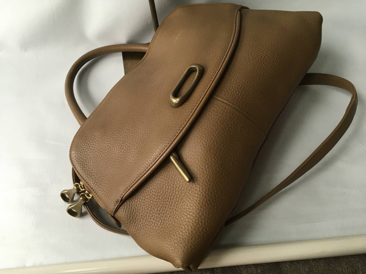 美品 TOFF&LOADSTONEトフアンドロードストーン レザー ショルダー 