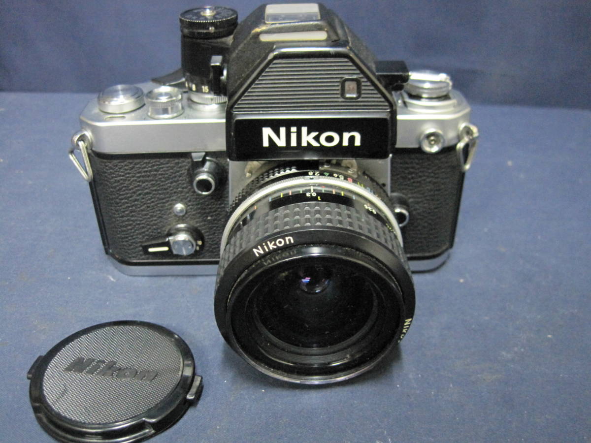 NIKON F2 NIKKOR 50mm 43-86mm セット（Nikon F2 Photomic Black with 