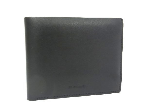 1円 □極美品□ JIL SANDER ジルサンダー レザー 二つ折り 財布 