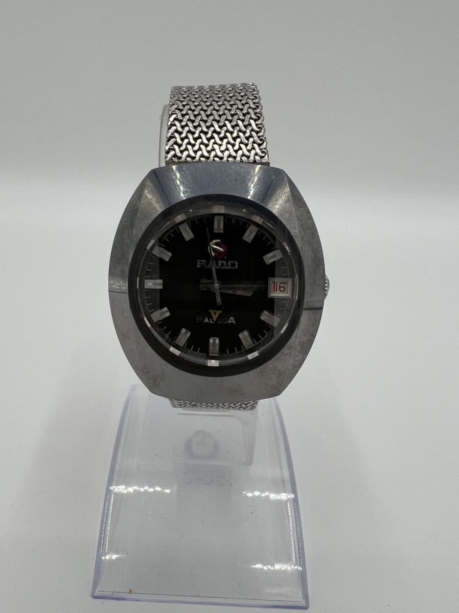 RADO BALBOA V 】ラドー バルボア 自動巻き デイト カットガラス
