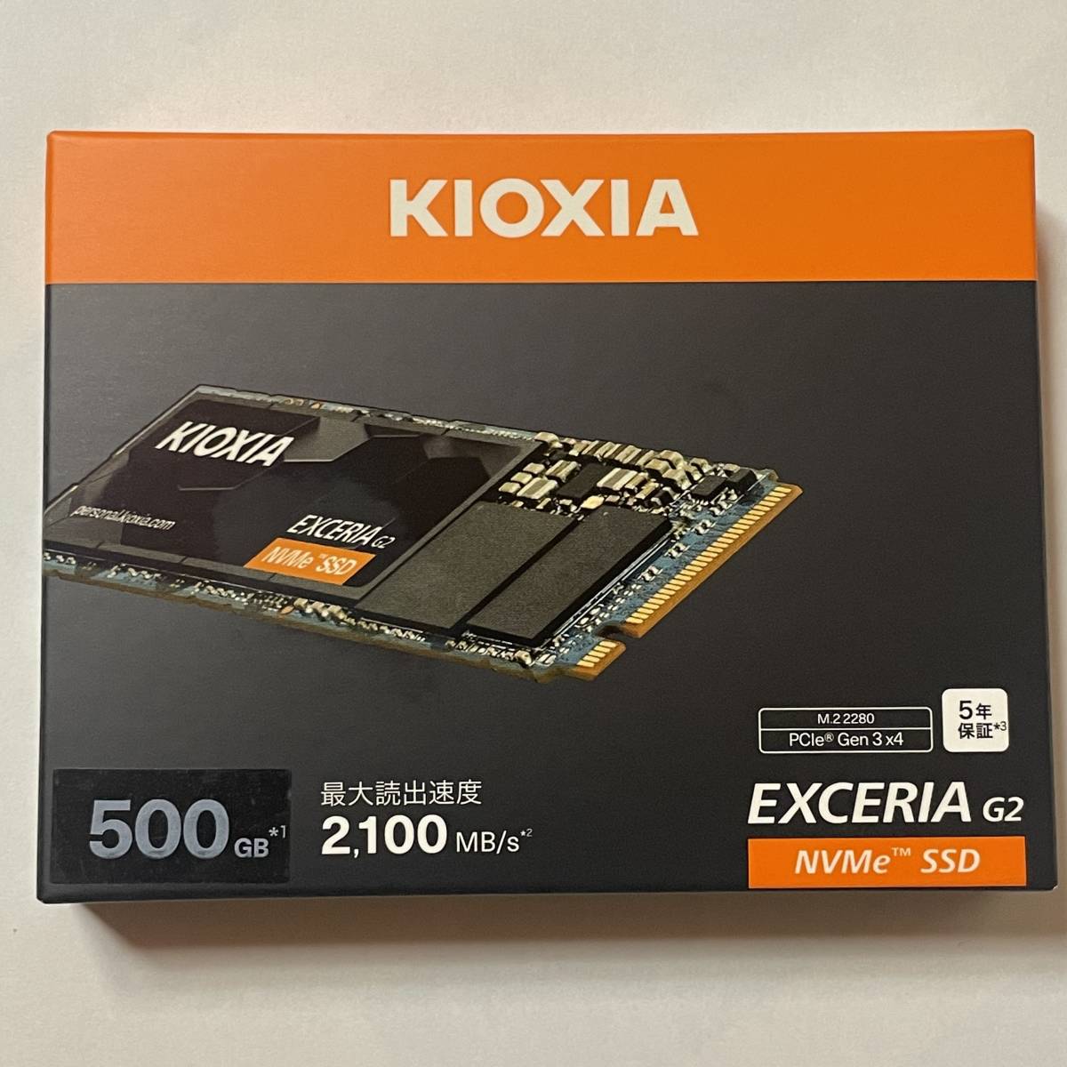 EXCERIA KIOXIA キオクシア SSD 新品未開封 - 256GB | G2 1TB PRO 
