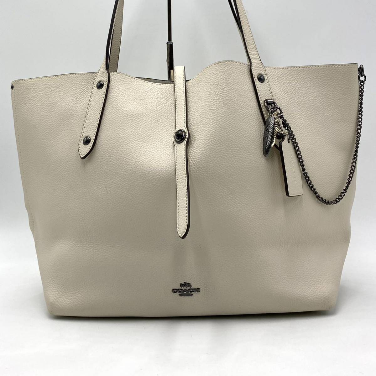 1円～【入手困難品】定価12万円 コーチ COACH レキシーチャーム トート 