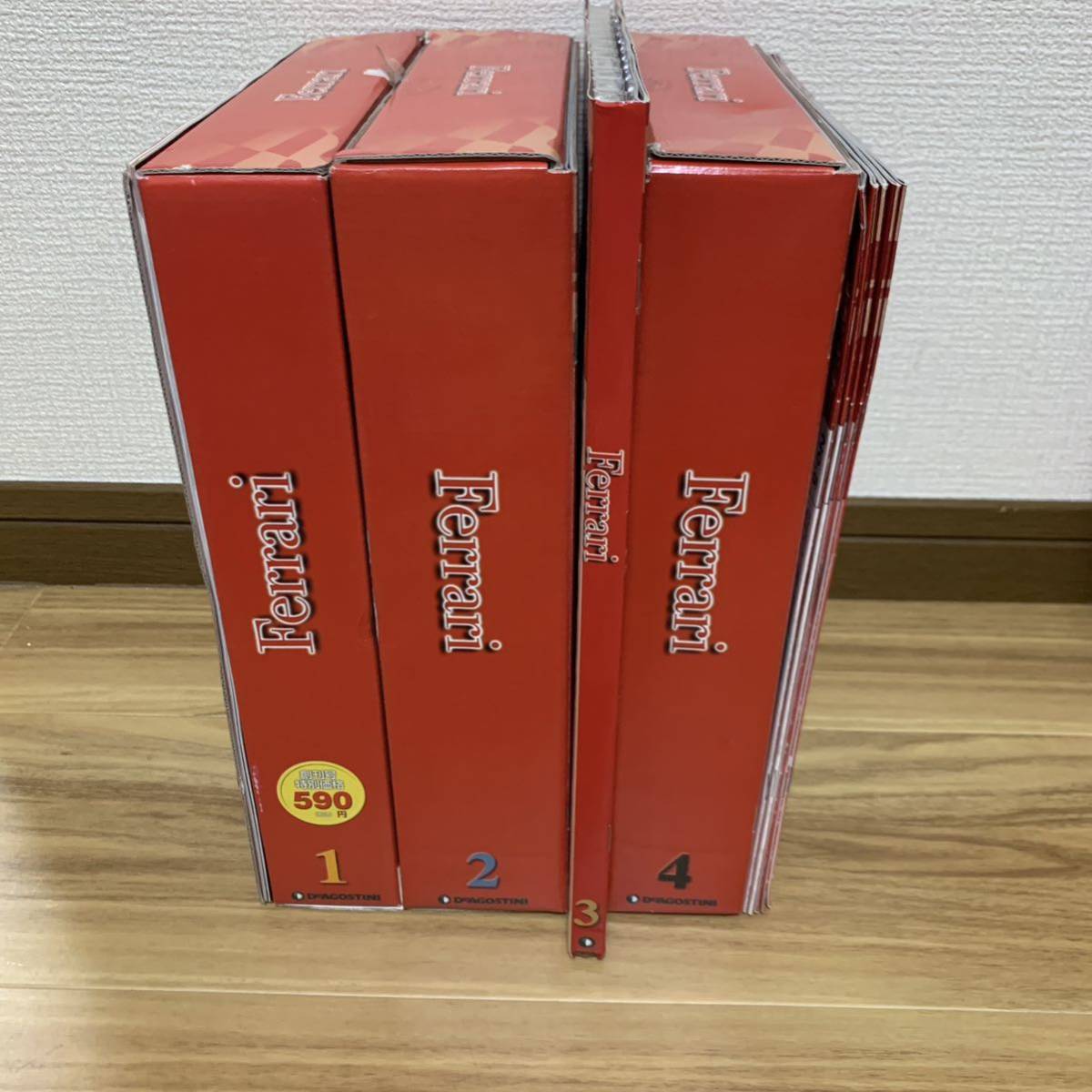 デアゴスティーニ フェラーリ ラジコンカー 1-4 