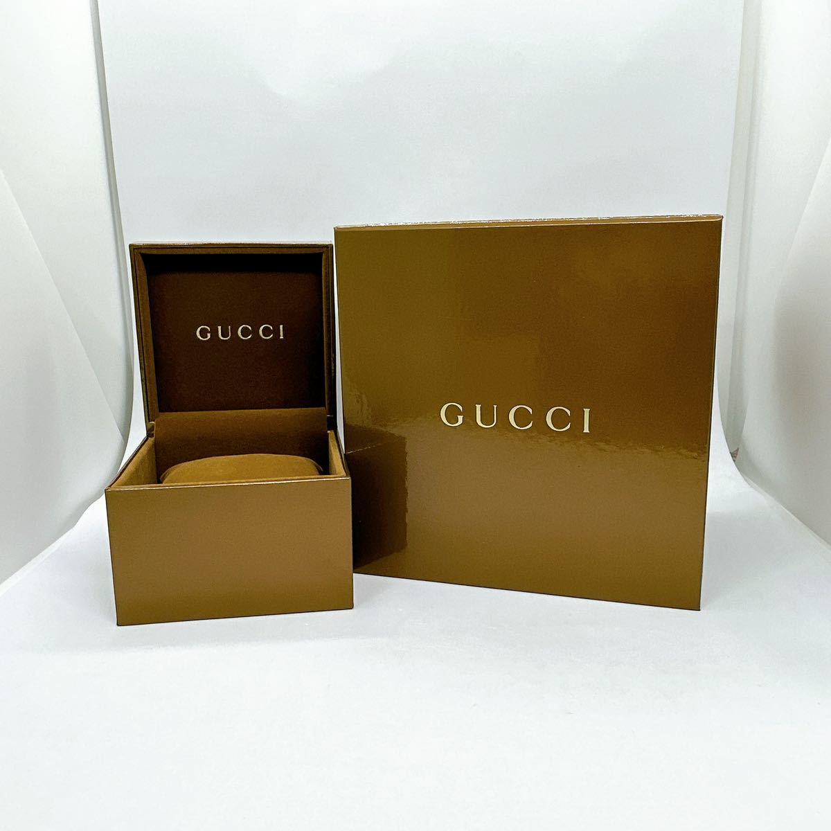 グッチ GUCCI 空箱 から箱 グッチ GUCCI 空箱 2個セット 空き箱 ブラウン