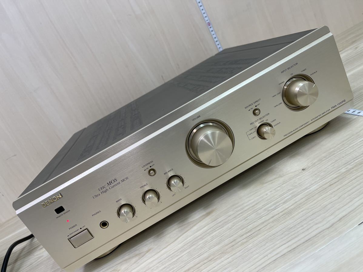 DENON PMA-1500R Ⅱ デノン プリメインアンプ 全ての動作確認済み　1円スタート　Q02
