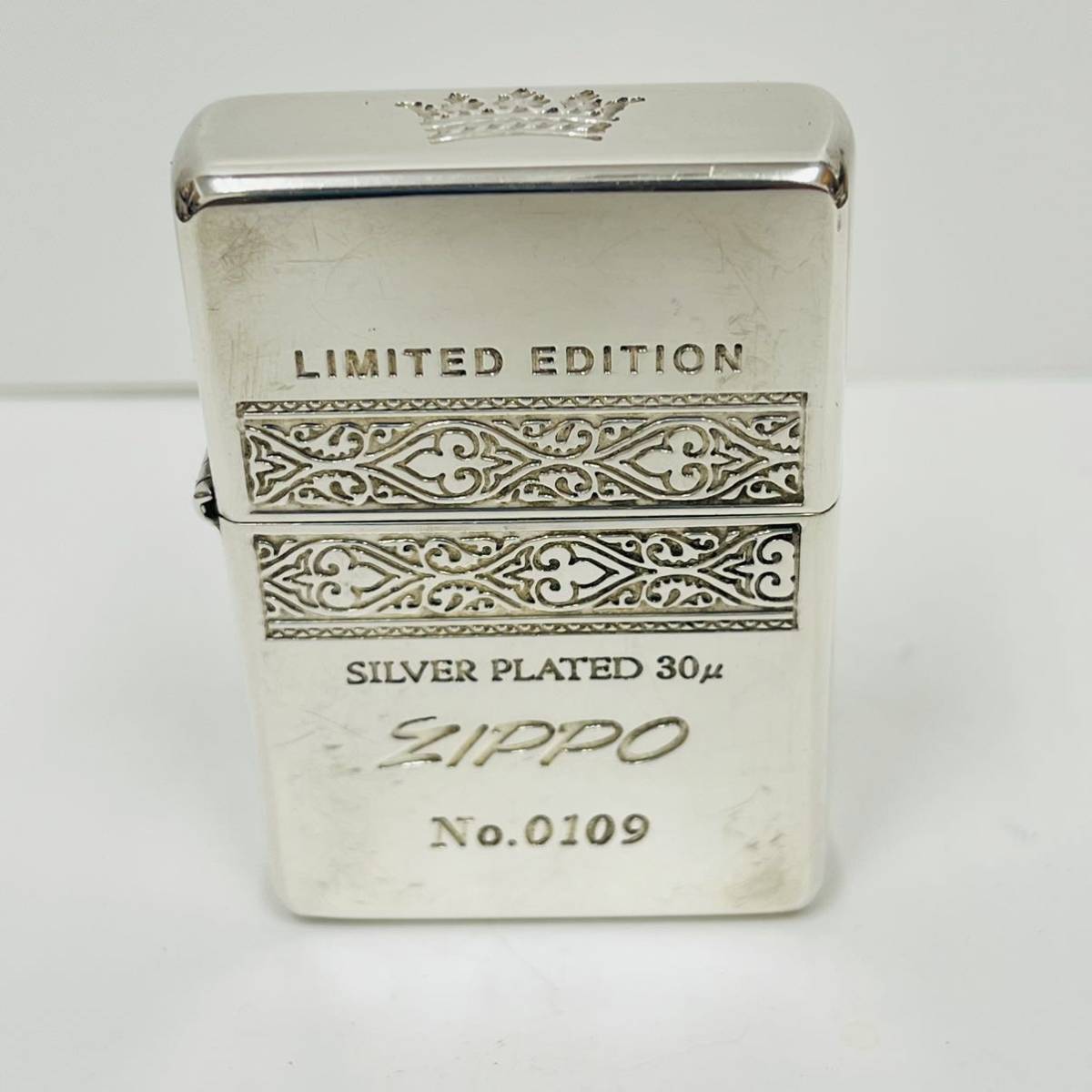 ZIPPO ジッポー SILVER ナンバー入り 1994年製 限定1000個 LIMITED EDITION リミテッドエディション ケース付き シルバー ZIPPO 1994年製 ジッポ