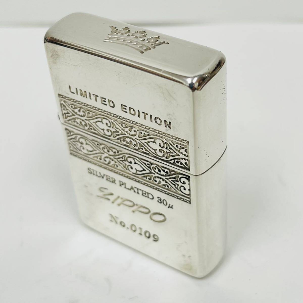 ZIPPO ジッポー SILVER ナンバー入り 1994年製 限定1000個 LIMITED EDITION リミテッドエディション ケース付き シルバー ZIPPO 1994年製 ジッポ