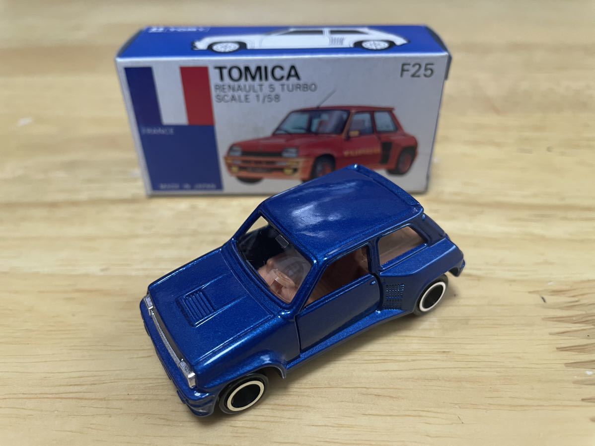 トミカ 青箱 F25 ルノー 5 ターボ 小田急