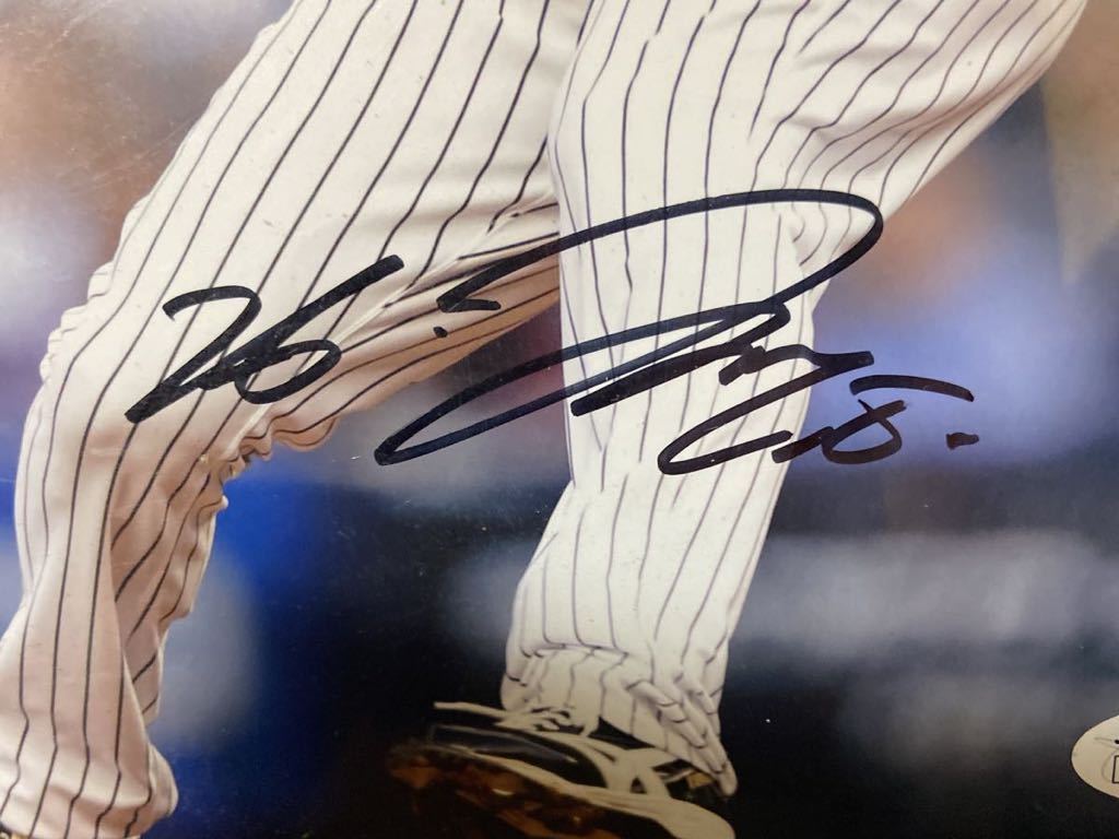 黒田博樹直筆サインフォト写真8×10MLBイチローJSA鑑定証明WBC大谷翔平 