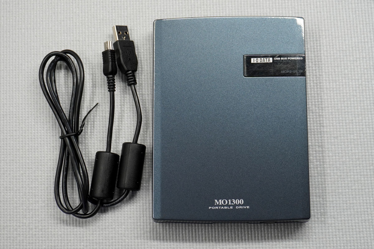 I-O IODATA（アイ・オー・データ） MOP2-U1.3P 1.3GB 外付けMOドライブ