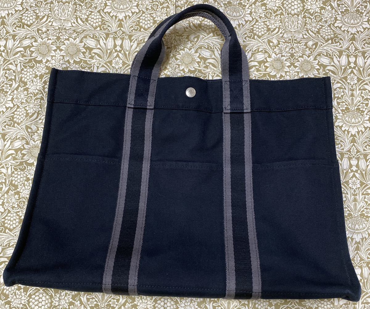 エルメス HERMES フールトゥMM フールトゥ トートバッグ ブラック 