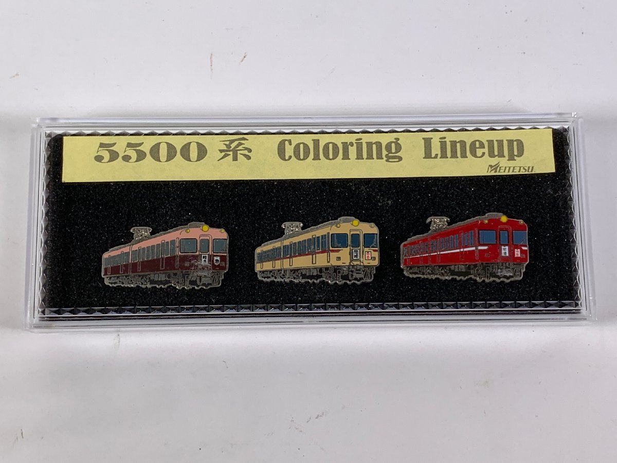4-131 鉄道グッズ ピンバッジ 名鉄7000系パノラマカー/ しなの鉄道 