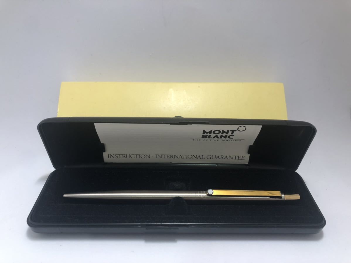 モンブラン Montblanc モンブラン ボールペン MONTBLANC 黒に金色