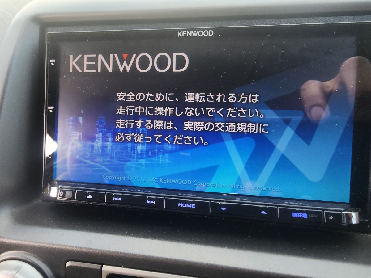 ケンウッド メモリーナビ MDV-Z904 フルセグ/DVD/CD/SD/Bluetooth/USB