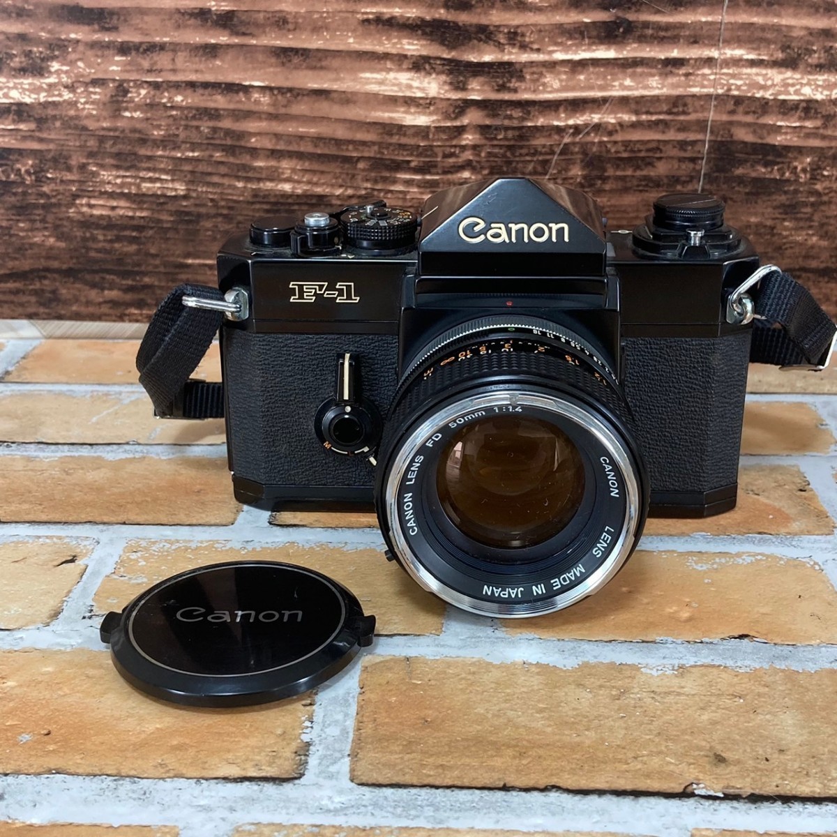 ◇良品◇シャッターok☆ CANON キヤノン F-1 ボディ ＋ Canon lens FD 50mm