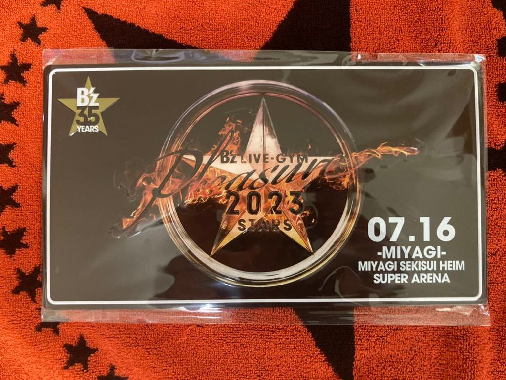 B'z LIVE-GYM Pleasure 2023 STARS ガチャガチャ 会場限定チャーム
