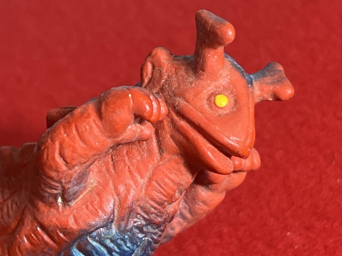 ☆マルサン えれっくす ソフビ 指人形 高さ 約10.3cm☆当時物 昭和  