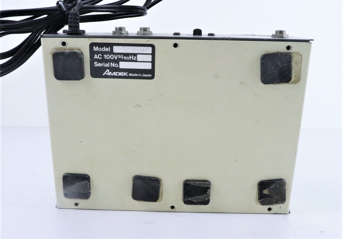 AMDEK DMK-100 ディレイエフェクター 通電のみ確認済み AMDEK DMK-100 Delay Machine エレキエフェクター