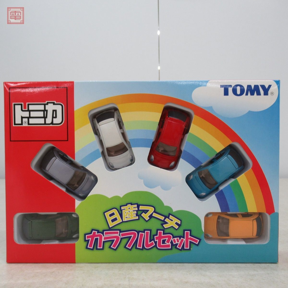 トミカ ハイスピードランナーセット/ステージア＆エルグランドセット/日産マーチ カラフルセット 計3点set トミー TOMICA TOMY【20