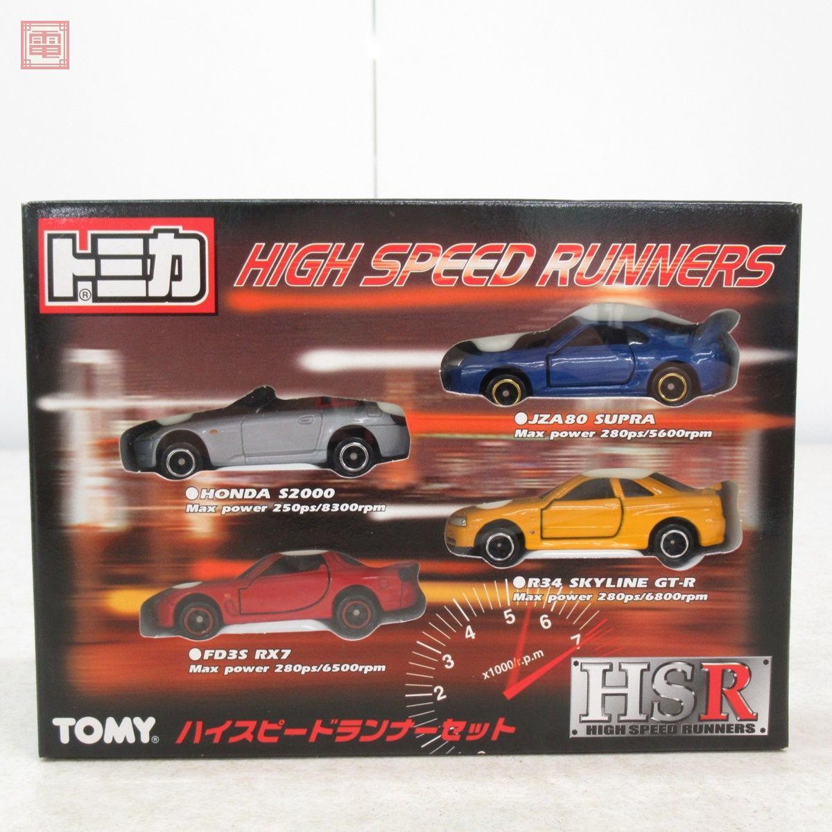 トミカ ハイスピードランナーセット/ステージア＆エルグランドセット/日産マーチ カラフルセット 計3点set トミー TOMICA TOMY【20