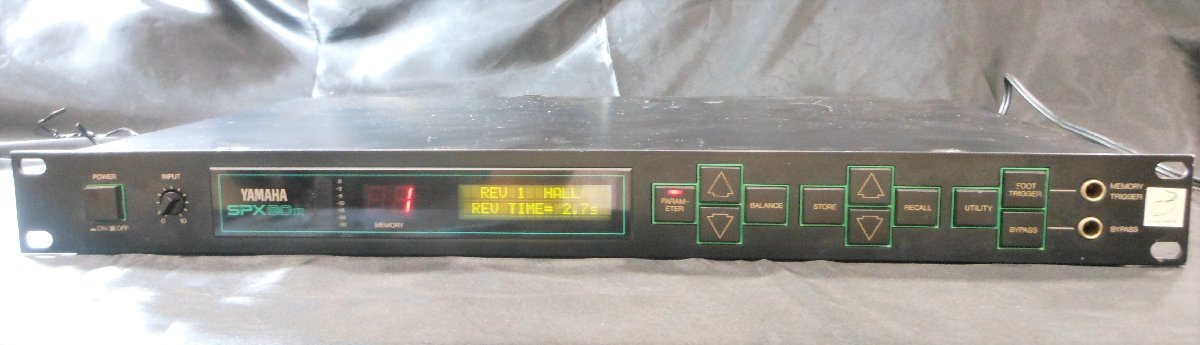 YAMAHA SPX90Ⅱ - ヤマハ デジタルサウンドプロセッサー Yahoo