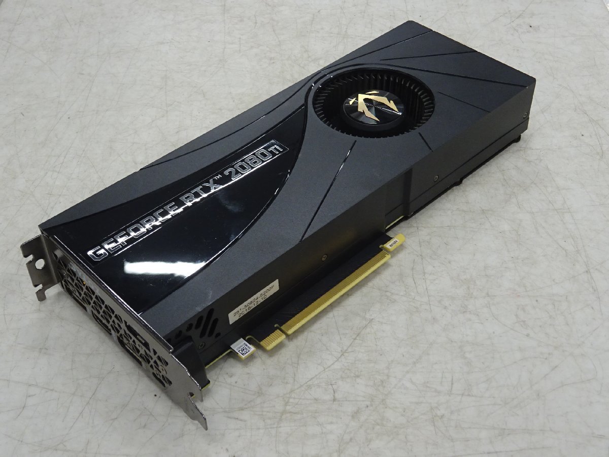 グラフィックボード ZOTAC GeForce RTX2080 Ti 11GB 中古 P64217(PCI  