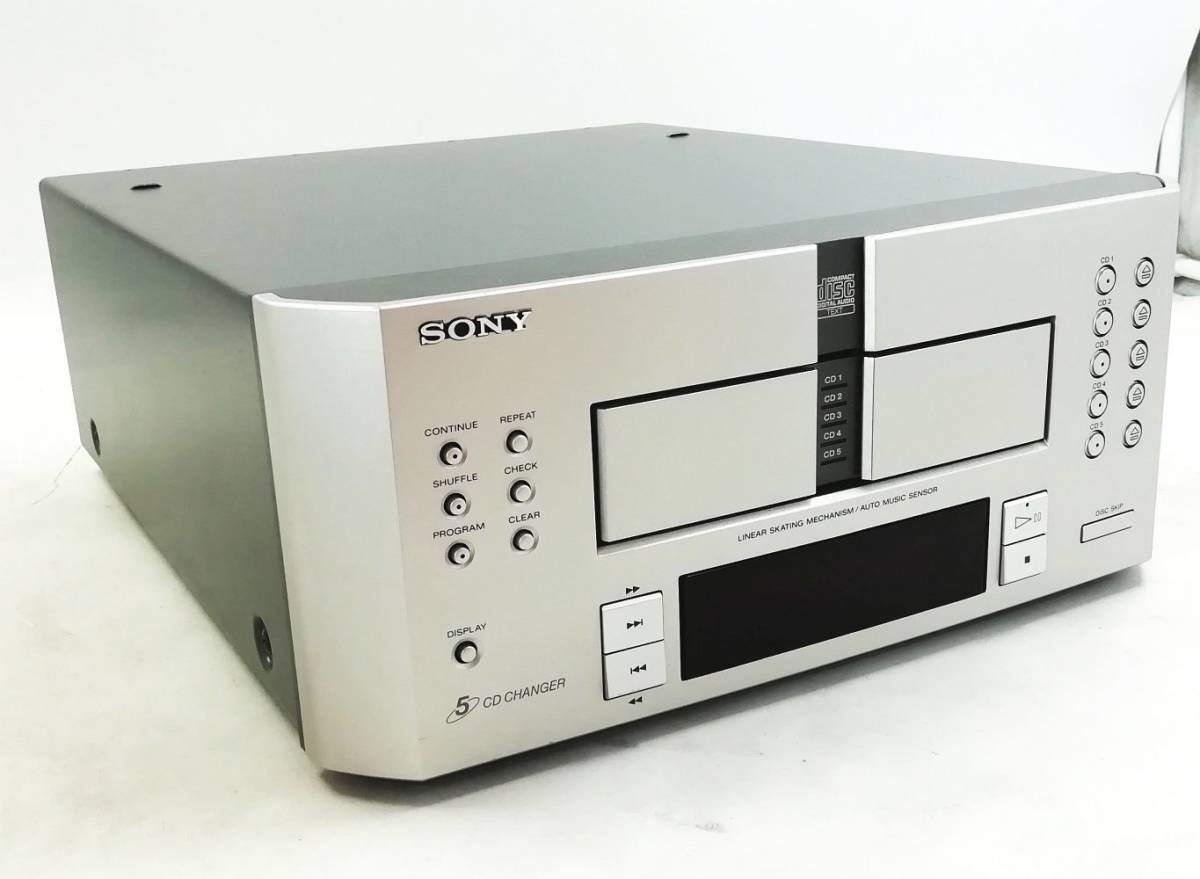 ジャンク品】SONY CDシステムコンポ CDP-MS919 CD コンポ 音響 ノー
