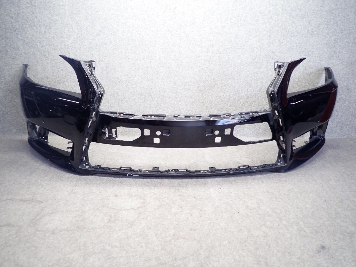 レクサス　LS460　USF40　後期　純正　フロントバンパー　212　ブラック　52119-50E80　292073/D26-4