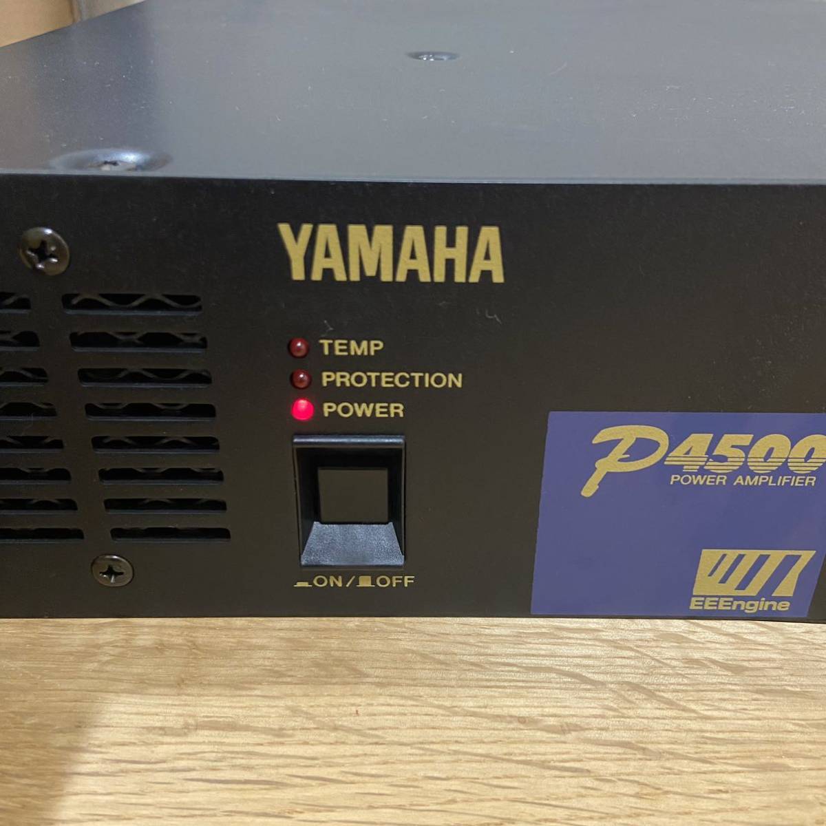 ☆動作良好☆ YAMAHA P4500 パワーアンプ ブラック 定価16万超え