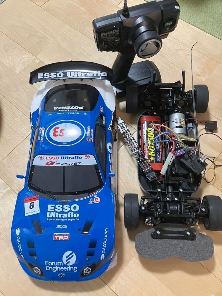 タミヤ スープラ ボディ エッソウルトラフロースープラ